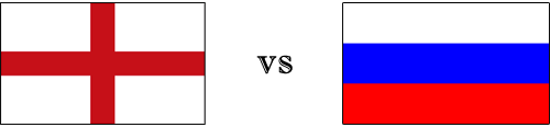 England vs Russia England vs Russia