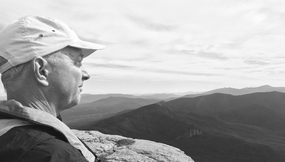 Peering out into the Pemigewasset Wilderness