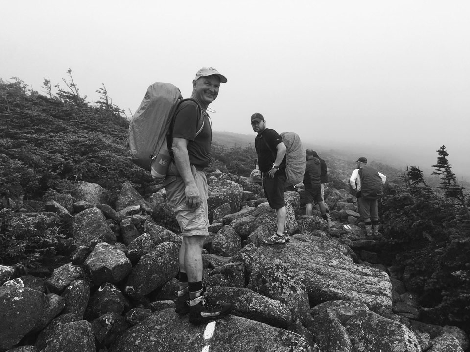 On top of Mt Guyot