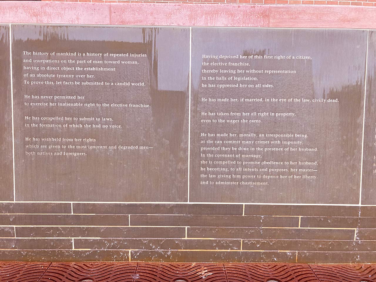 Women's rights memorial
