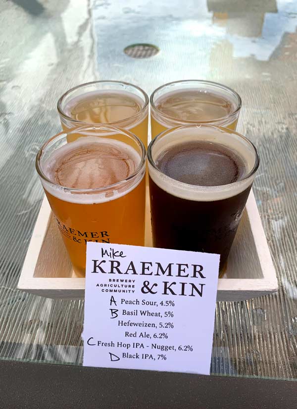 Kraemer & Kin beer list